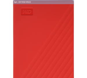Внешний жесткий диск 5TB WD My Passport WDBPKJ0050BRD-WESN красный USB3.2 Gen1
