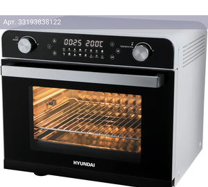 Мини-печь Hyundai MIO-HY087 серебристый