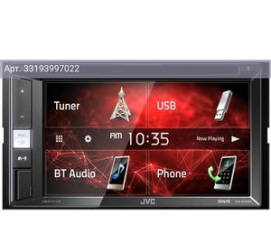 Автомагнитола JVC KW-V250BTM