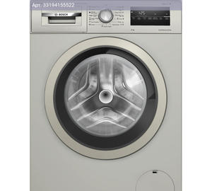 Стиральная машина полноразмерная Bosch WAN2420XME, с фронтальной загрузкой, 8кг, 1200об/мин, английский интерфейс