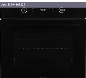 Духовой шкаф Hyundai HEO 6752 BG черное стекло