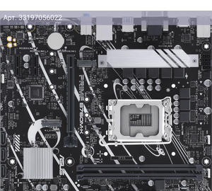 Материнская плата Asus PRIME B760M-K, Soc-1700, Intel B760, mATX