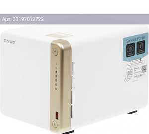 Сетевое хранилище NAS Qnap TS-462-4G белый