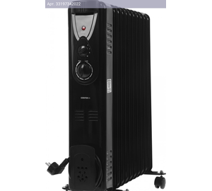 Масляный радиатор Centek CT-6202 черный (ct-6202 black)