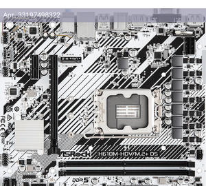 Материнская плата Asrock H610M-HDV/M.2+ D5, Soc-1700, Intel H610, mATX