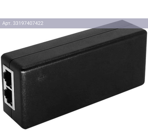 Инжектор PoE Digma DNP65W52GTXP 10/100/1000BASE-T 65Вт 100-240В(АС)