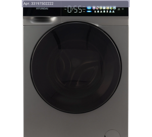 Стиральная машина полноразмерная Hyundai WFE9230 Dark Gray, с фронтальной загрузкой, 10кг, 1200об/мин, русский интерфейс
