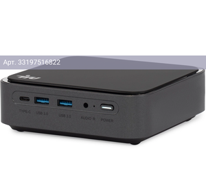Неттоп IRU 310TLCN, Intel Core i3 1115G4, DDR4 8ГБ, SSD 256ГБ, Intel UHD Graphics, Windows 11 Pro, черный (1975168)