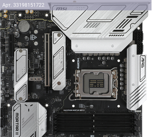Материнская плата MSI MAG B760M MORTAR WIFI II, Soc-1700, Intel B760, mATX