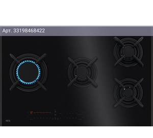 Газовая варочная поверхность AEG HVB8453IB черный
