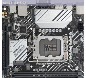 Материнская плата Asus PRIME H610I-PLUS-CSM, Soc-1700, Intel H610, mini-ITX