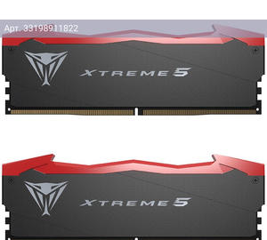 Оперативная память Patriot Viper Xtreme 5 DDR5 - 2x 16GB, 8200 МГц, DIMM, CL38, RTL (pvx532g82c38k)
