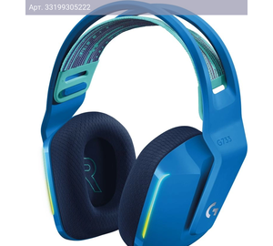 Гарнитура игровая Logitech G733 Lightspeed, синий (981-000943)