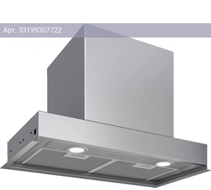 Встраиваемая вытяжка Elikor Sense 60П-1000 хром (241266)