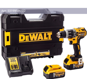 Ударная дрель-шуруповерт DeWalt DCD796P2-QW