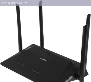 Маршрутизатор беспроводной D-Link DSL-245GR/R1A черный