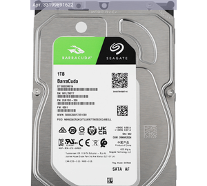 Жесткий диск Seagate Barracuda ST1000DM014 1TB, SATA III, 3.5