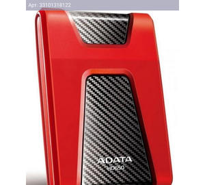 Внешний жесткий диск 2TB A-Data DashDrive Durable HD650 красный USB3.0 (ahd650-2tu31-crd)