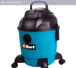 Строительный пылесос Bort BSS-1218 синий (91272256)