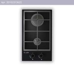 Газовая варочная поверхность Lex GVG 321 BL черный (chao000175)