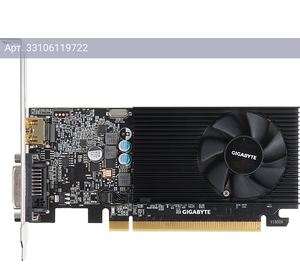 Видеокарта Gigabyte GeForce GT 1030 2048 МБ, RET (gv-n1030d4-2gl)
