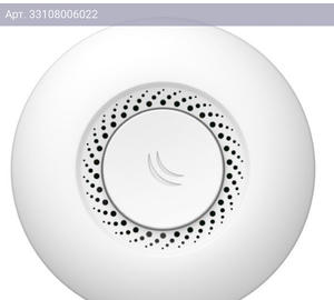Точка доступа MikroTik cAP белый (rbcap2nd)