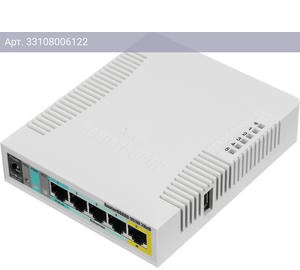 Маршрутизатор беспроводной MikroTik RB951UI-2HND белый