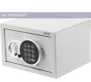 Сейф мебельный Aiko T 17 EL cерый (s10399250414)