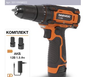 Дрель-шуруповерт Daewoo DAA 1220Li