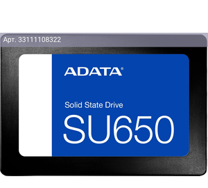 Твердотельный накопитель A-Data Ultimate SU650 960ГБ, 2.5