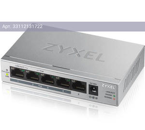 Коммутатор неуправляемый Zyxel GS1005HP GS1005HP-EU0101F