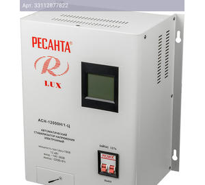 Стабилизатор напряжения Ресанта АСН-12000Н/1-Ц серый (63/6/22)