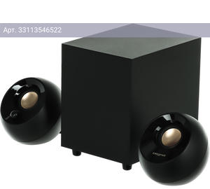 Колонки Creative Pebble PLUS, черный (51mf0480aa000)