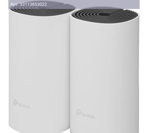 Бесшовный Mesh роутер TP-Link Deco E4 белый (deco e4(2-pack))