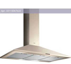 Каминная вытяжка Jet Air Gaia CR/A/60 кремовый (prf0112631b)