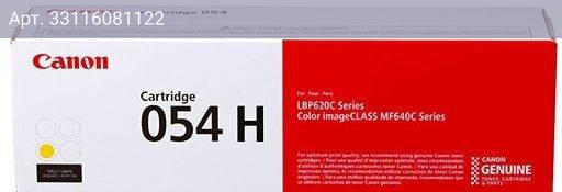 Картридж Canon 054HY желтый (3025c002)