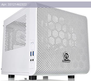 Компьютерный корпус miniITX Thermaltake Core V1 белый (ca-1b8-00s6wn-01)