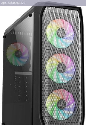 Компьютерный корпус ATX Zalman N5 MF черный (n5 mf black)