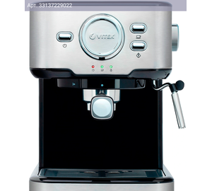 Кофеварка рожковая Vitek VT-1520 серебристый/черный (1520-vt)