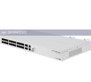Коммутатор управляемый MikroTik CRS326-24S+2Q+RM