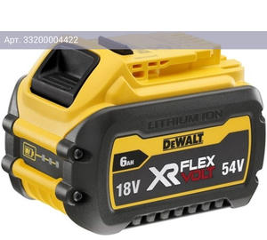 Батарея аккумуляторная DeWalt DCB546-XJ 18В 6Ач Li-Ion