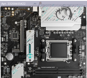 Материнская плата MSI B650M GAMING WIFI, Socket AM5, AMD B650, mATX