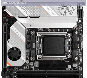 Материнская плата MSI MPG B650I EDGE WIFI, Socket AM5, AMD B650, mini-ITX
