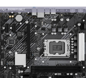 Материнская плата Asrock B760M-H2/M.2, Soc-1700, Intel B760, mATX