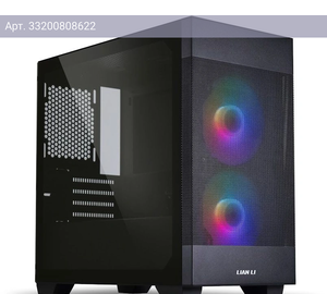 Компьютерный корпус mATX Lian-Li Lancool 205M Mesh черный (g99.oe744mx.10)