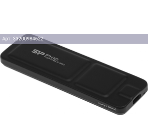 Внешний жесткий диск 4TB Silicon Power PX10 черный USB-C (sp040tbpsdpx10ck)
