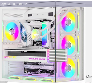 Компьютерный корпус ATX Formula Crystal Z9 белый (crystal z9 w)