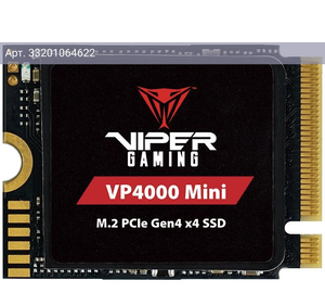 Твердотельный накопитель Patriot 500ГБ, M.2 2230, PCIe 4.0 x4, M.2 VP4000 Mini (VP4000M500GM23)