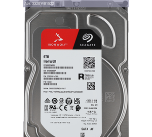 Жесткий диск Seagate Ironwolf ST6000VN006 6TB, SATA III, 3.5