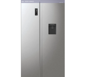 Холодильник двухкамерный Gorenje NRR9185EAXLWD серебристый